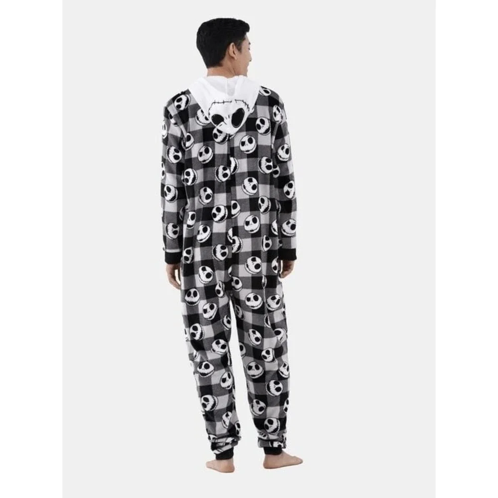 Disney‎ Men's Nightmare Before Christmas Jack Skellington Pajamas Union Suit M - Picture 10 of 10